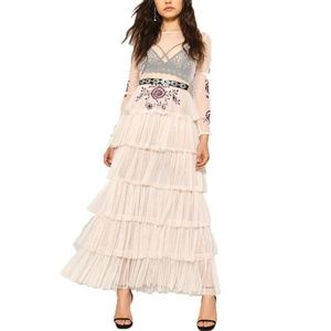 Tier it up maxi dress